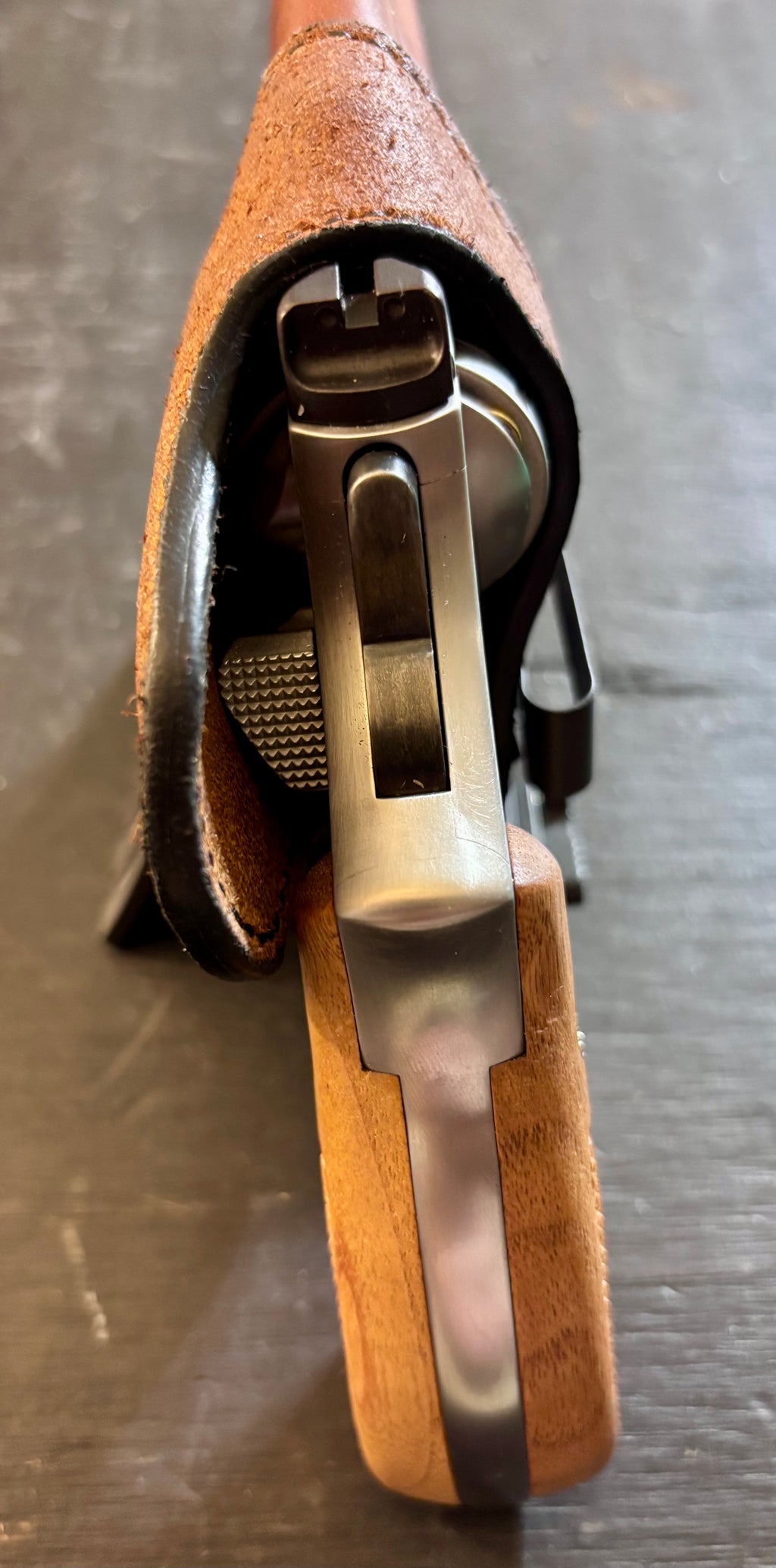 Trayce- Leather Snub Holster