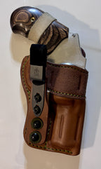 Trayce- Leather Snub Holster